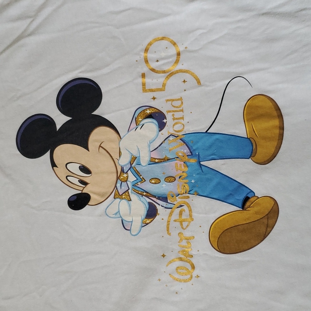 Walt Disney World 50th Anniversary T-Shirt Medium - Picture 2 of 6
